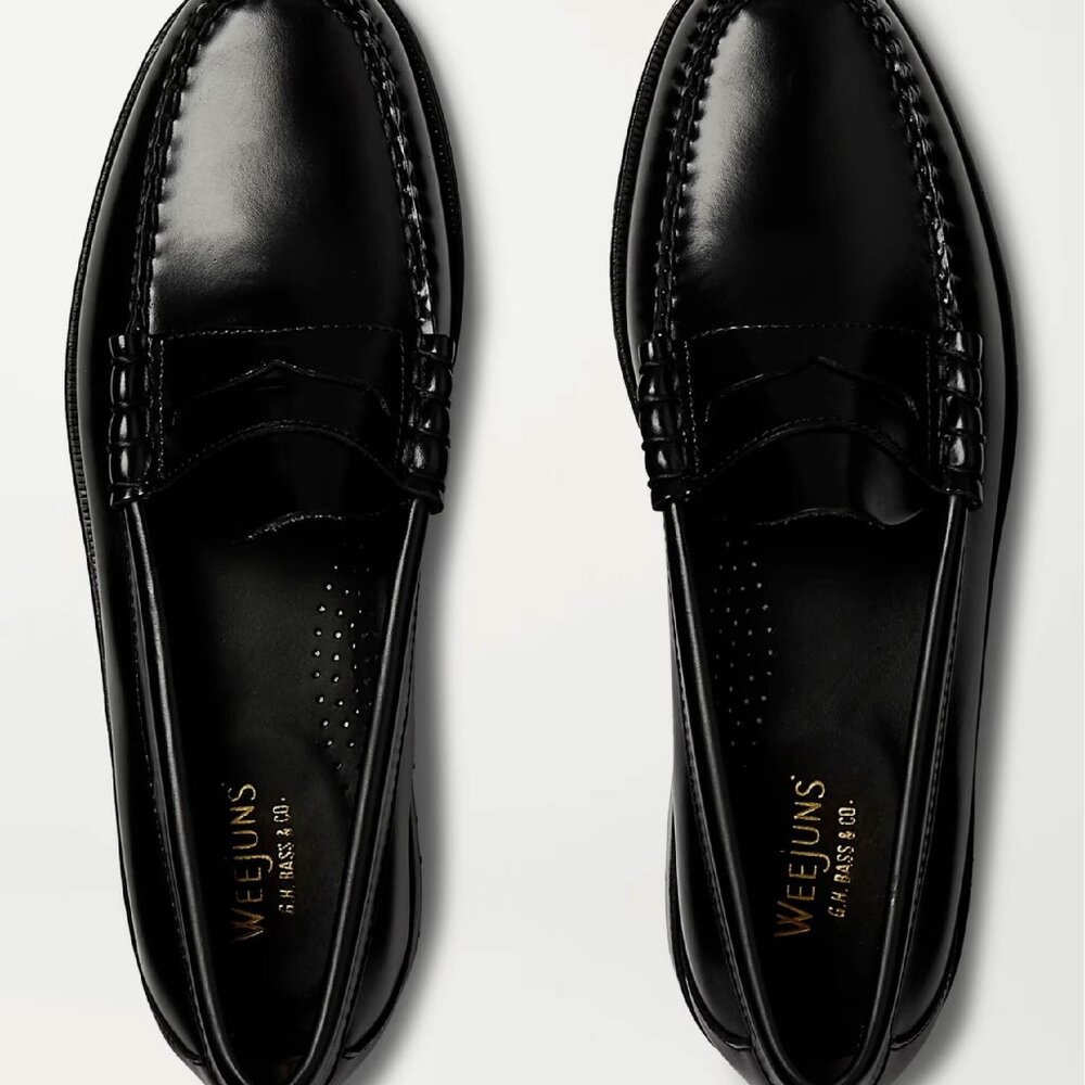 Men's Bass Weejun  Loafers, US 10.5, Black